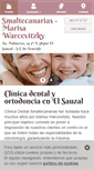 Mobile Screenshot of dentistasentenerife.es